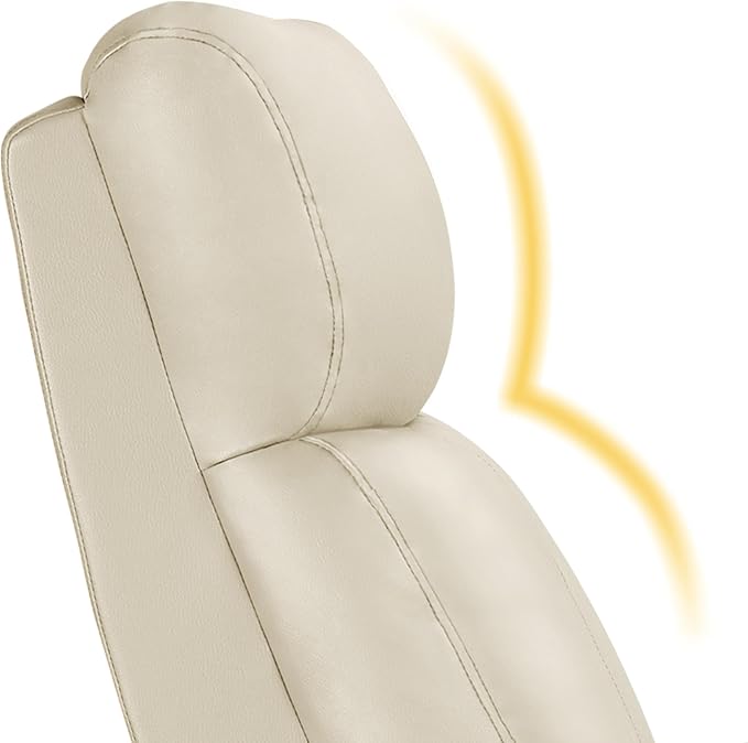 Topeakmart Recliner Chair for Living Room Recliner Sofa Reading Chair Single Sofa Home Theater Seating Modern Reclining Chair Easy Lounge with PU Leather Padded Seat Backrest