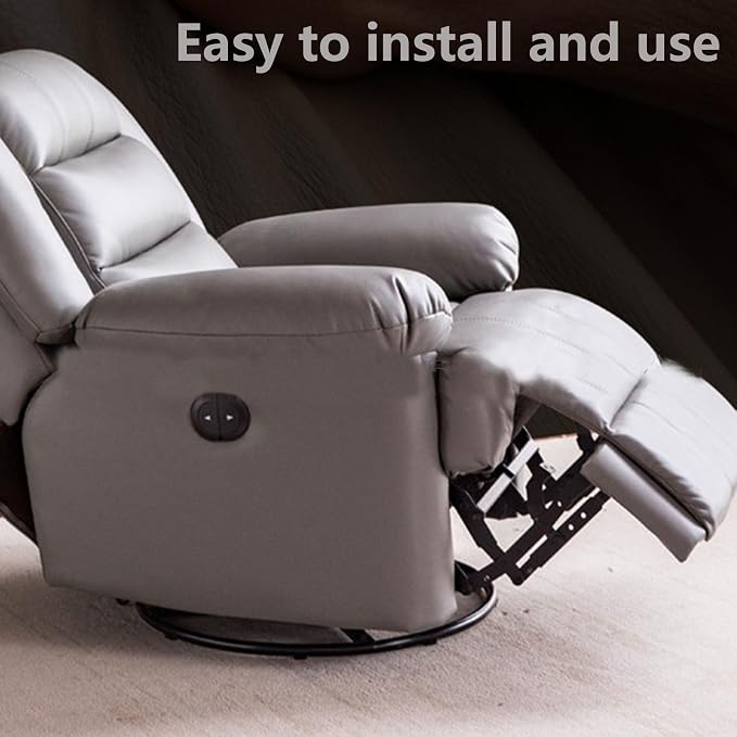 AWINLI 90 ° Curved Oval 2-Button 5-Pin Electric Recliner Manual Controller | Electric Lift Chairs Hand Controller Side Control Handset Replacement Parts,for Limoss,Okin,Lift,Electric Sofa Controller