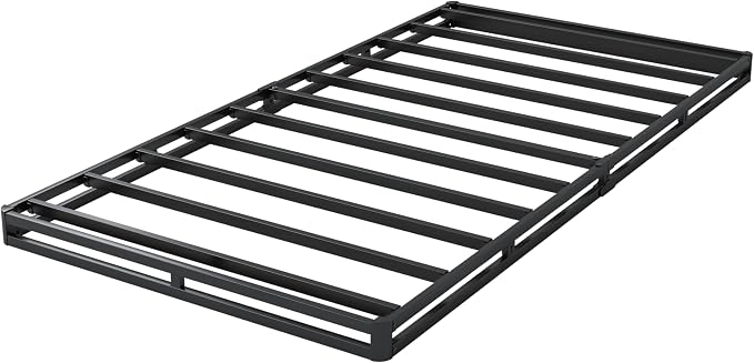 OSASET Low Profile Box Spring Twin - 3 Inch Box Spring for Twin Heavy Duty Bed Foundation Metal Bed Base Easy Assembly