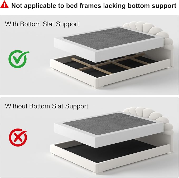 ALDRICH Box Springs King Size 9 Inch, Heavy Duty Metal Frame Mattress Foundation with Easy Clean Cover, Noise Free, Easy Assembly