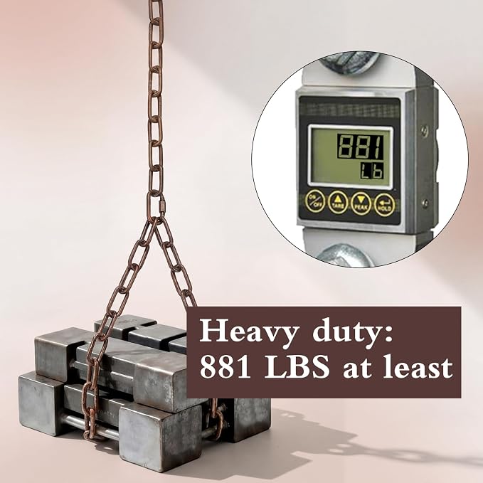 Heavy Duty Porch Swing Hanging Chain Kit (2 Pack) 1500 Lbs Capacity, Up to 7.1ft Length- Rustproof Zinc-Plated, 4 Quick Links & 2 Y-Chain Assemblies, Indoor/Outdoor Hanging Hardware(Bronze)