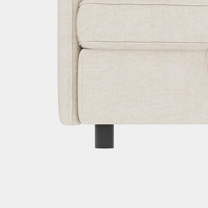 ERYE 68-Inch Loveseat Modular Sofa Deep Seat Storage Sectional Sofa Couch with Free Combination Backrests and Armrests,2 Seat Chenille Upholstered Love Seat Couch for Living Room Bedroom Office | Space Saving