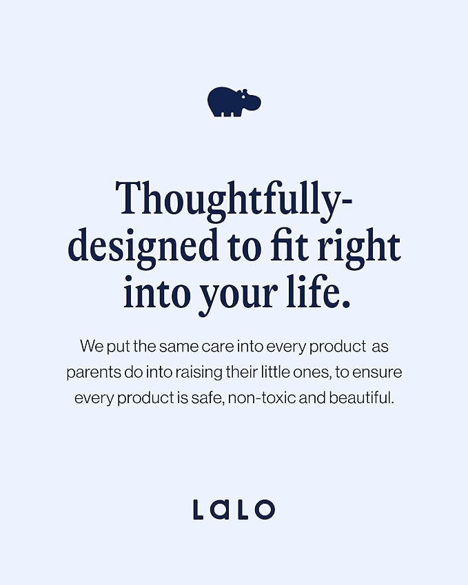 Lalo The Play Table - Toddler Activity Table for Playroom, Snack Time, Arts & Crafts - Easy to Clean Surface - Coconut