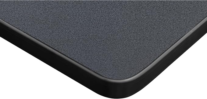 Romig Pillar 42" x 24" Training Table- Grey/Grey Base