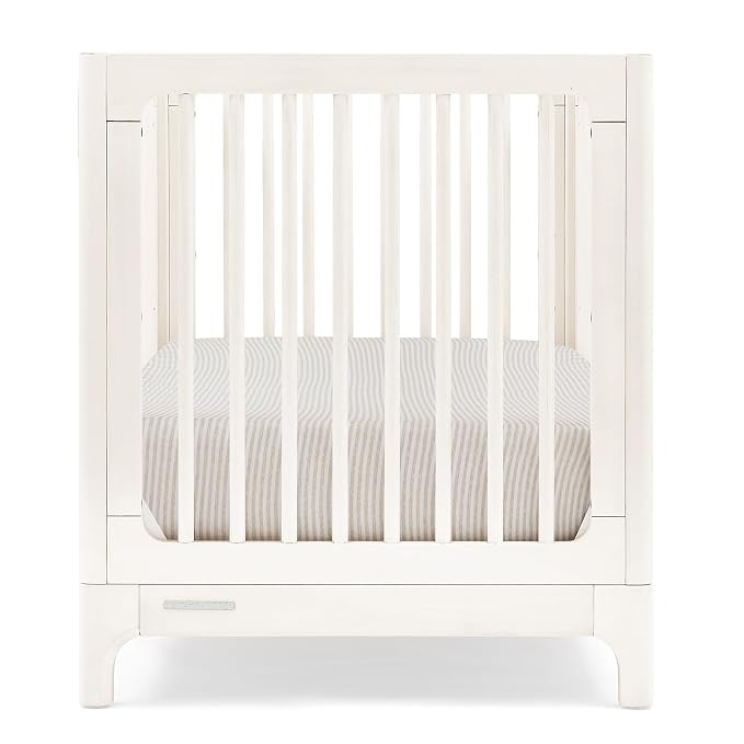 babyGap Wren 4-in-1 Convertible Crib by Delta Children - Greenguard Gold Certified, Antique White