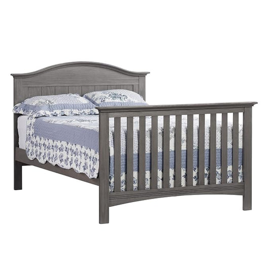 Soho Baby Chandler Crib to Full-Size Bed Conversion Kit, Graphite Gray, GreenGuard Gold Certified