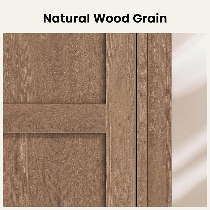 71'' Tall Kitchen Pantry Storage Cabinet, Food Pantry Wood Cabinet with Adjustable Shelves, Freestanding Versatile Kitchen Pantry Cupboard for Kitchen, Dining Room, Living Room, Brown