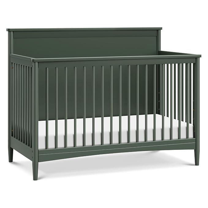 Davinci Frem 4-in-1 Convertible Crib in Forest Green, GREENGUARD Gold Certified