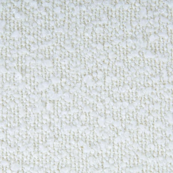 HomePop 22" Medium Rectangular Storage Ottoman - Cream Boucle