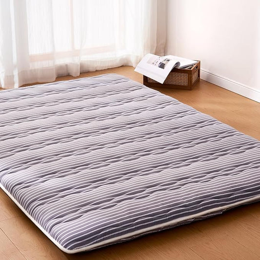 jzbearapt Premium Foam Japanese Floor Mattress Futon Mattress,100% High Density Comfortable Foam,Thicken Tatami Mat Sleeping Pad,Portable Kids Adults Sleeping Mats for Guest Room, Dormitory