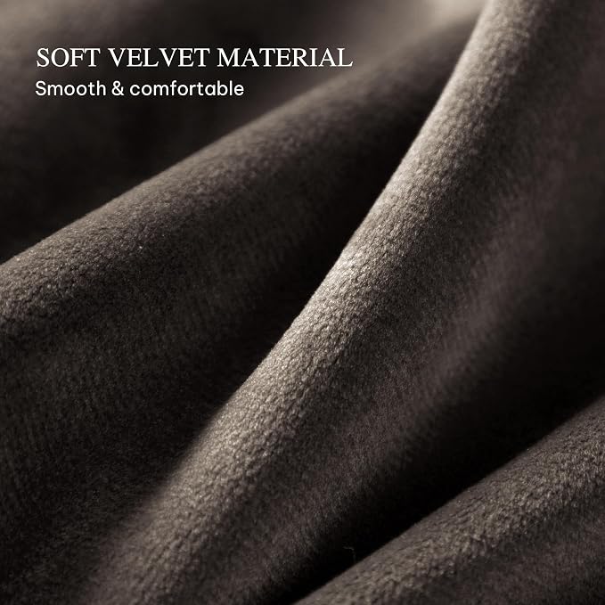 YITAHOME Queen Size Bed Frame with 3 Storage Drawers and RGB LED Lights, Velvet Upholstered Bed with Charging Station and Storage Headboard, No Box Spring Needed, Easy Assembly, Noise-Free, Grey