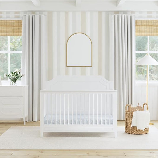 Davinci Chloe Regency 4-in-1 Convertible Crib in White, Greenguard Gold Certified