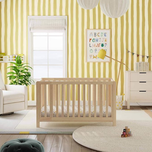 Carter's by Davinci Colby Grow 6-in-1 Convertible Crib - Color Name | GREENGUARD Gold Certified, Converts from a Portable Bassinet to a Full-Size Crib w/ wheels, Daybed, Junior Bed, Full-Size Bed