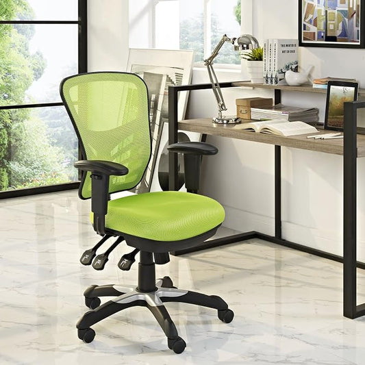 Modway Articulate Ergonomic Mesh Office Chair in Green