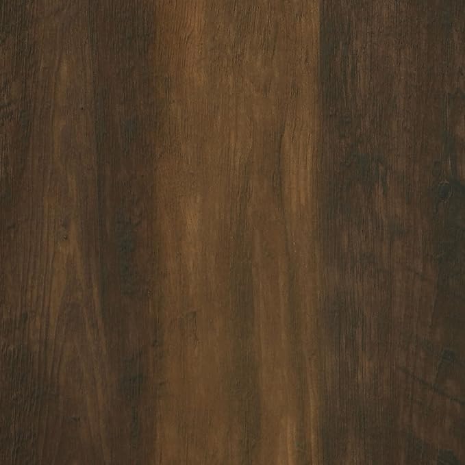Coaster Home Furnishings - Devar - Wood - Square Coffee Table with Pedestal Base, Geometric Design and Transitional Style - Living Room - Dark Pine - 710888