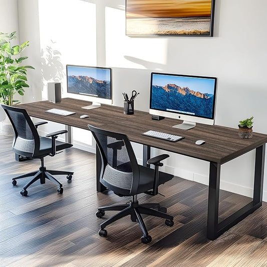 Kaboon 48x30 inches Tabletop, Solid One-Piece Desktop for Sit Stand Desk, Double Desks, L Desk DIY,Wood Countertop Home or Commercial Use,1 inch Thick, Eucalyptus, 30" D x 47.25" W