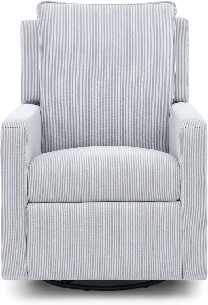 Delta Children - babyGap Harlowe Power Recliner, Sky Blue | Power Recliner with USB-A and Type-C Ports, Greenguard Gold Certified, Stain-Resistant Fabric, Oeko-TEX 100 Certified