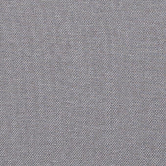 EMMA + OLIVER Upholstered Twin Size Headboard with Nailtrim in Light Gray Fabric