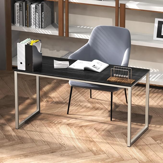 SHW Mission 40-Inch Home Office Computer Desk, Espresso