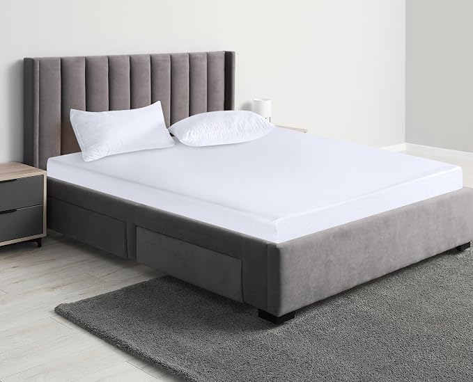 Queen Size Mattress Protector Waterproof 14 Pack, Premium 200 GSM Terry Mattress Cover, Soft & Breathable Bed Cover, Fitted Sheet Style Stretchable Deep Pockets 17" by Utopia Bedding (White)