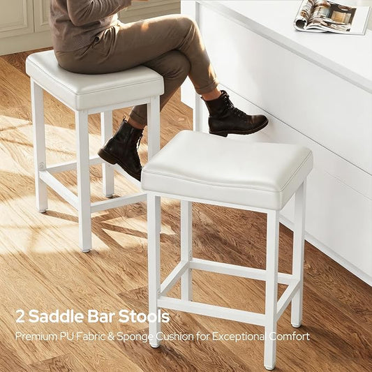 Concho 71'' Kitchen Island with Seating and Stainless Steel Countertop, Rolling Kitchen Carts on Wheels with Folding Drop Leaf, Bar Stool, Power Outlet, Spice/Towel Rack, White
