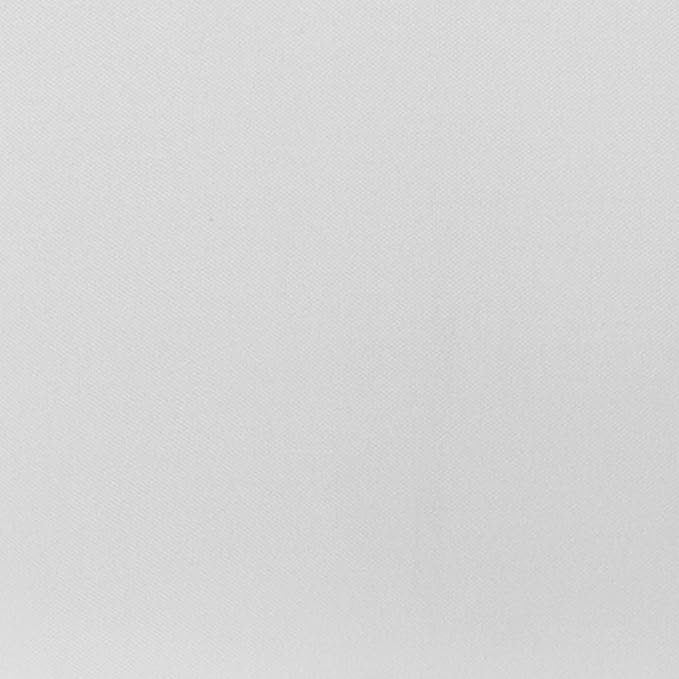 EMMA + OLIVER Upholstered Queen Size Headboard with Nailtrim in White Fabric