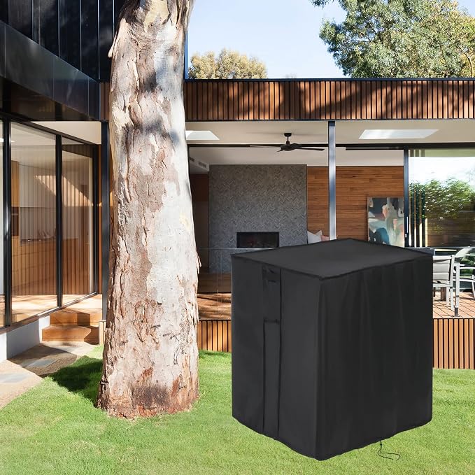 Outdoor Table Cover for 16 Inch Propane Tank Table 600D, Waterproof 20 lb Storage Box 16" x 16" x 21"or 16" x 16" x 22"