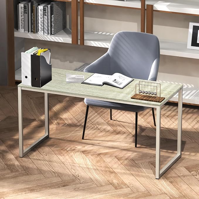 SHW Mission 32-Inch Home Office Computer Desk, Maple