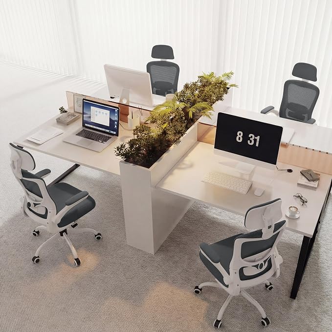 Ergonomic Office Chair for Long Hours, Full-Body Support, Relieve Neck & Back Pressure, 330LBS Capacity, Ideal for Home Office, Office & Study