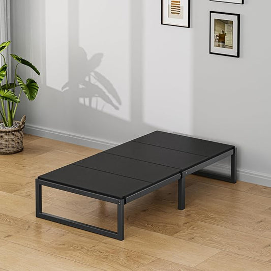 Lutown-Teen Bunkie Board Twin Under Mattress High-Density Polymer Twin Size Bunkie Board Anti-Sag, Breathable, Moisture Resistant, Noise Minimizing