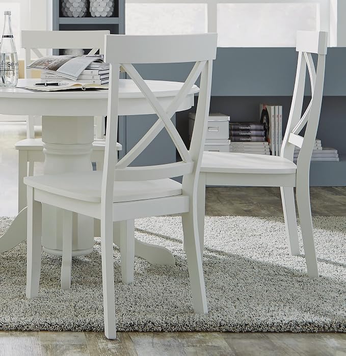 homestyles Warwick Off-White Dining Chair Pair