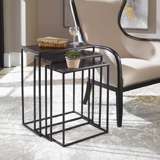 Uttermost Coreene - 25.5 Inch Nesting Table (Set of 3)