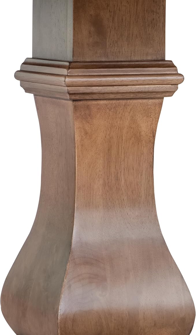 Christopher Knight Home Tokin Extendable Dining Room Table for 6, Wooden Round Expandable Kitchen Table, Vintage Oval Dining Table for Dining Room Kitchen, Walnut