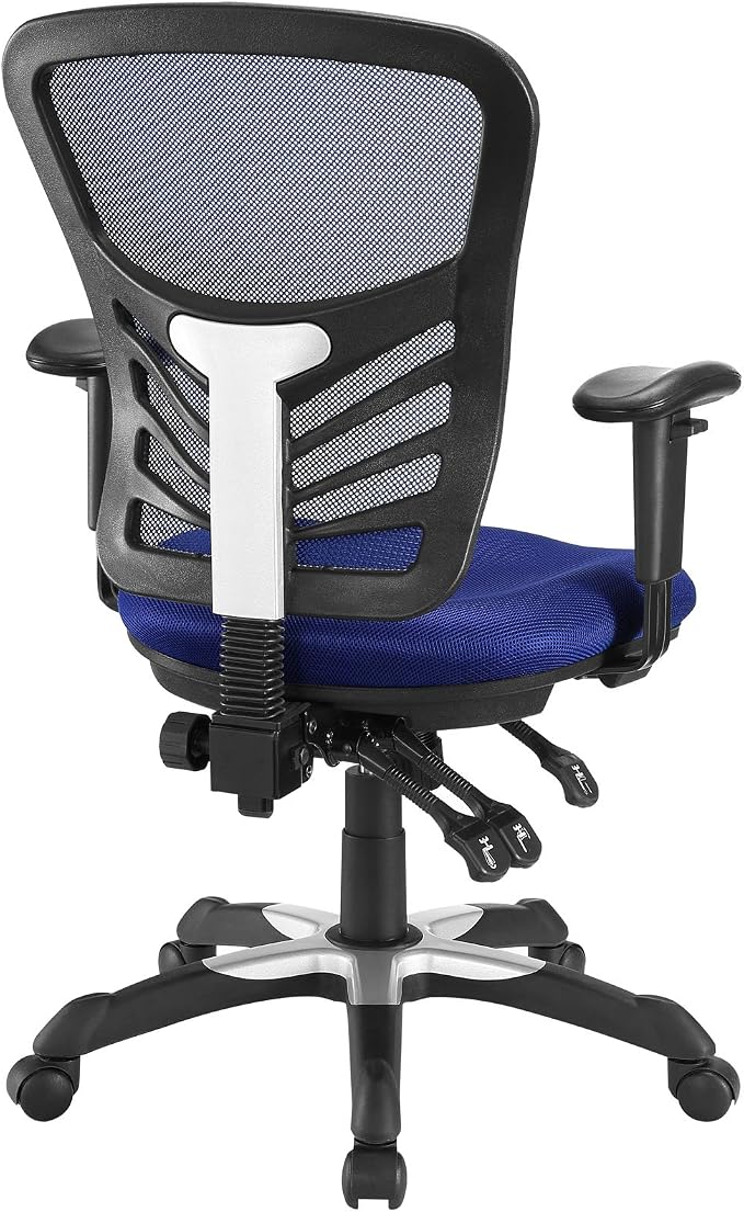 Modway EEI-757 Articulate Ergonomic Mesh Office Chair in Blue