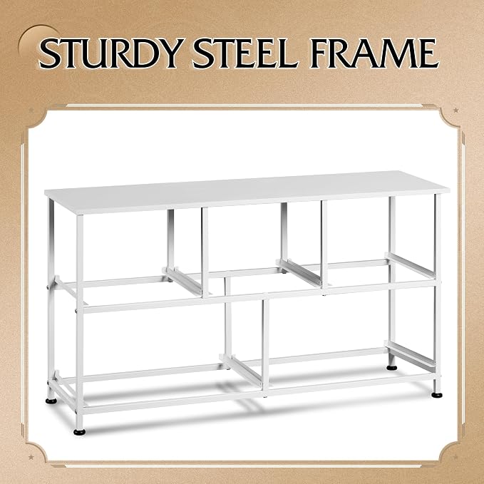 WLIVE Dresser for Bedroom with 5 Drawers, Wide Chest of Drawers, Fabric Dresser, Storage Organization Unit with Fabric Bins for Closet, Living Room, Hallway, White