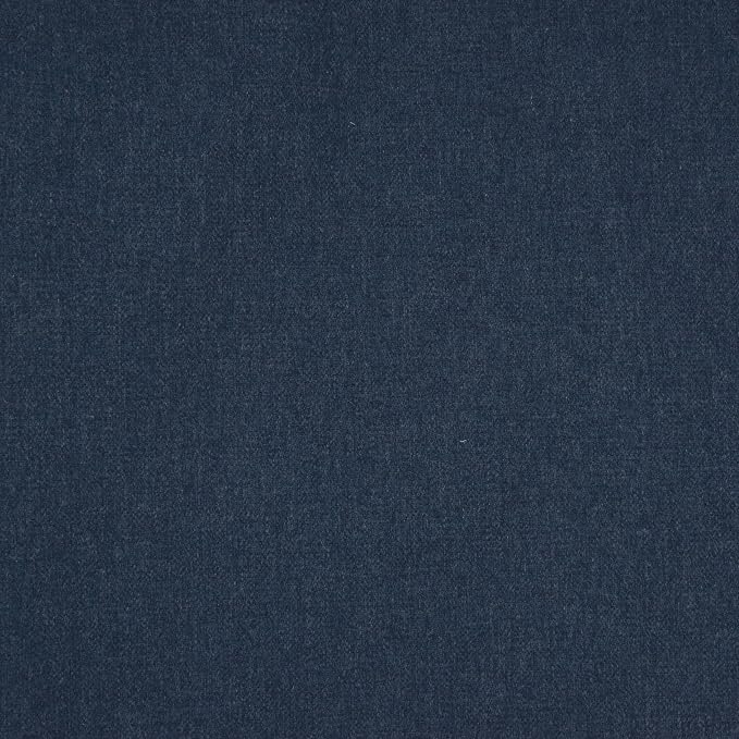 HomePop Harper Luxury 28" Storage Ottoman - Blue Woven Fabric