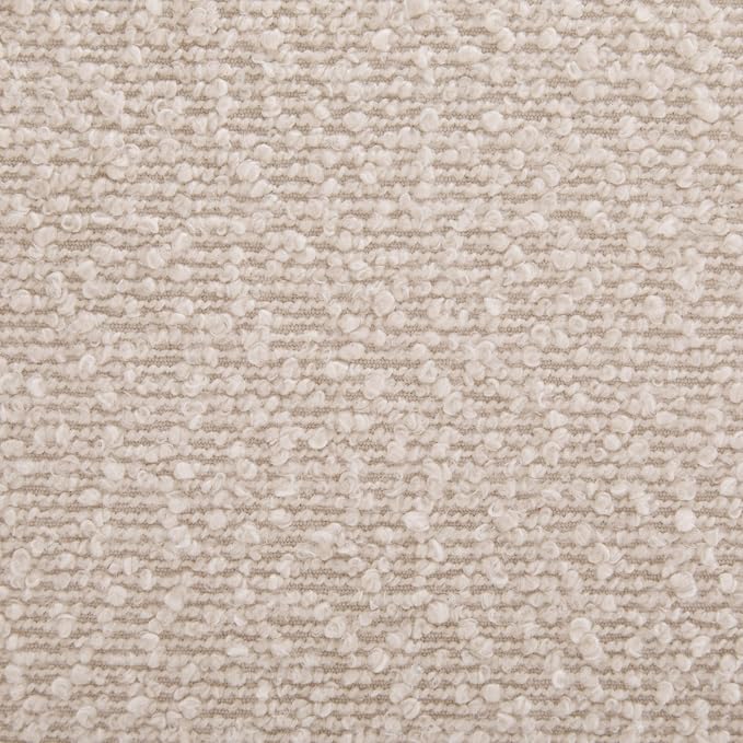 Christopher Knight Home Nettie Modern Accent Chair for Living Room, Boucle Fabric Single Lounge Sofa Chair with Wooden Frame, Comfy Reading Chair for Bedroom, Lounge Armchair with Soft Cushion, Beige