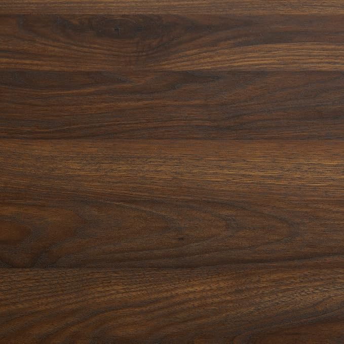 Walker Edison Liss Contemporary 4-Door Minimalist Sideboard 70 Inch Dark Walnut