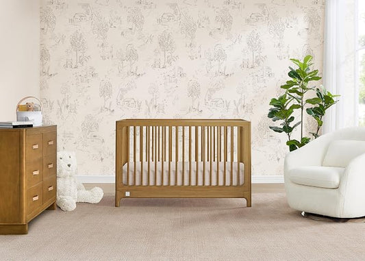 babyGap Wren 4-in-1 Convertible Crib by Delta Children - Greenguard Gold Certified, Acorn