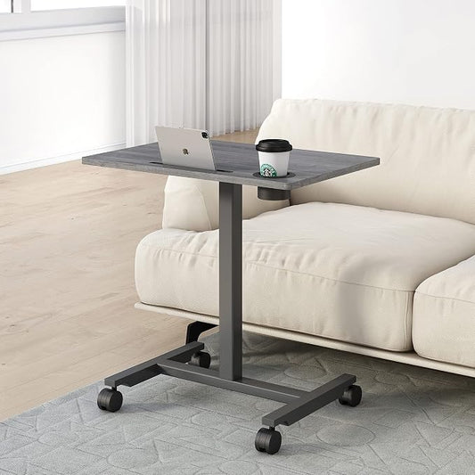 Lorell Height-Adjustable Mobile Desk