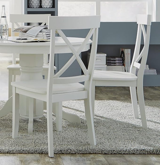 homestyles Warwick Off-White Dining Chair Pair