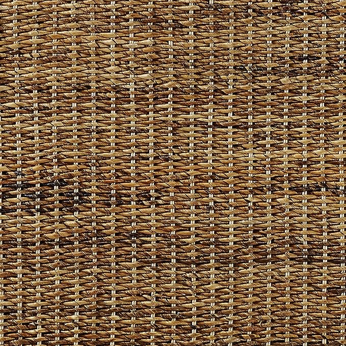 Crosley Furniture Serena Handwoven Natural Fiber Rattan Bed Headboard, Banana Leaf, Queen