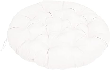 Lifup Water Resistant Papasan Chair Cushion White Round 31"