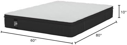 HIMMLINE 12 Inch Queen Mattress, Gel Memory Foam Pocket Spring, Medium Feel