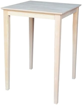 IC INTERNATIONAL CONCEPTS Solid Wood Top Table