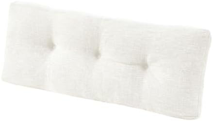 downluxe Indoor Bench Cushion for Indoor Furniture, Non-Slip Tufted Overstuffed Textured Foam Bench Seat Cushion, 36" X 14" X 4", Beige, 1 Pack