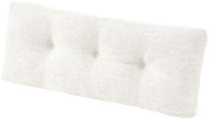 downluxe Indoor Bench Cushion for Indoor Furniture, Non-Slip Tufted Overstuffed Textured Foam Bench Seat Cushion, 36" X 14" X 4", Beige, 1 Pack