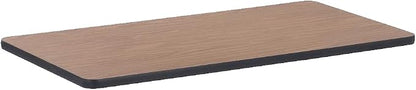Lorell LLR99894 Oak Laminate Rectangular Activity Tabletop, Medium