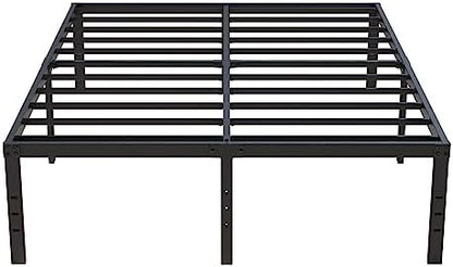 Upcanso 18 Inch California King Bed Frames Platform with High Storage