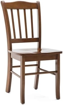 Boraam Shaker Dining Chairs, Set of 2 - Cocoa Walnut